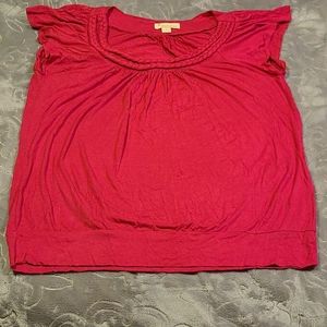 Scoop neck blouse
